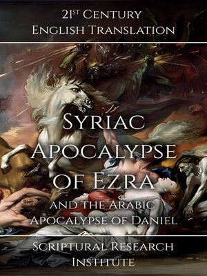 cover image of Syriac Apocalypse of Ezra and the Arabic Apocalypse of Daniel